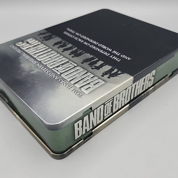 Band of Brothers WW2 DVD 2002 6-Disc Set HBO Complete Series Steelbook Tin Case - Picture 12 of 12